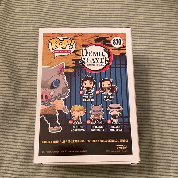 funko pop 870 inosuke hashibara vinyl figure - Picture 3 of 4